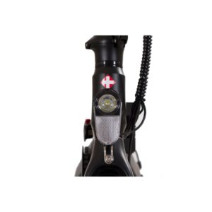 Alternative view of swiss+go BK-16 ebike Bicicleta Eléctrica plegable rueda 16" | Motor 250w | 36v | Batería Litio 36V 5.2 Ah