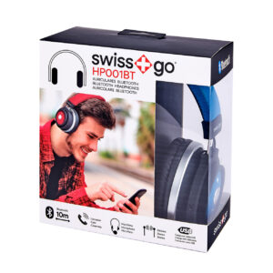 swiss+go HP001BT cuffie Bluetooth 5 SWI303106 2
