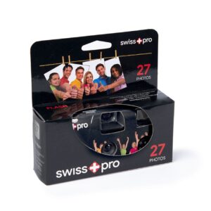 Alternative view of swiss+go Disposable Camera 400-27 with Flash | 27 Photos | ISO 400 | Interior and Exterior