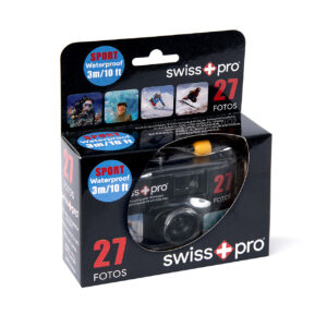 Alternative view of swiss+pro 400/27 Sport – Fotocamera usa e getta impermeabile da 35 mm
