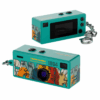 swiss+go Mini cámara compacta digital llavero verde oscuro
