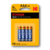 Batteria Kodak Max AAA/K3A 4 pz.