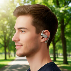 swiss+go Arco Cuffie Bluetooth Open Ear Beige | Gli sport | Senza fili | Impermeabile 13 SWI303120 6
