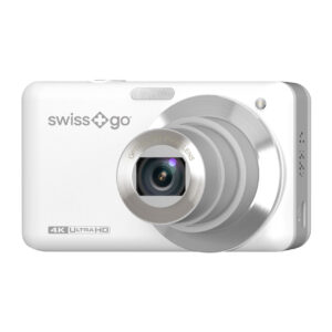 swiss+go SG55 – câmara compacta branca de 8 MP com zoom 12x, vídeo 4K e Wi-Fi 5 SWI400215 2
