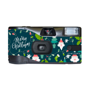 swiss+go Xmas 400-27 – Cámara desechable con flash y diseño navideño