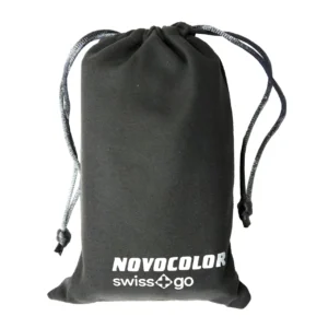 Swiss+go Novocolor Fotocamera analogica riutilizzabile da 35 mm con flash | Copertura e cinturino | Blu/Argento 5 SWI401604 2
