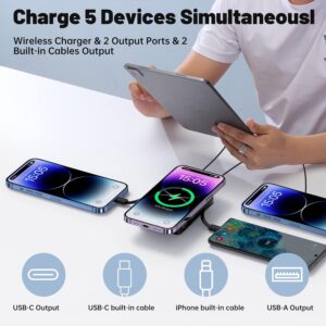 swiss+go Powerbank esterno 10200 mAh, MagSafe, Grigio 21 SWI502017 9