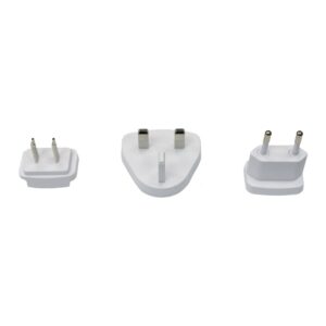 Alternative view of swiss+go C-42 Caricatore da Parete da Viaggio | 4 porte di uscita USB | Kit adattatore CA incluso