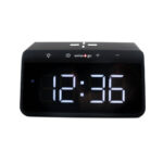 Swiss+Go Reloj despertador y cargador inalámbrico Qi Enea