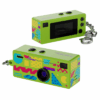 swiss+go Mini cámara compacta digital tipo llavero Verde