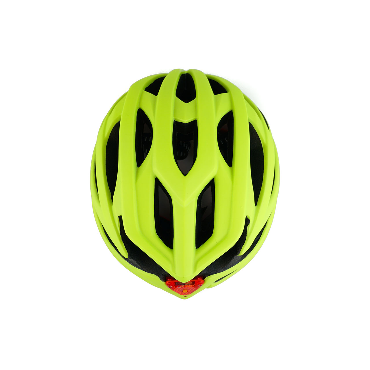 Helmet with safety light Yellow 4 Helmet with safety light Yellow - Image 4