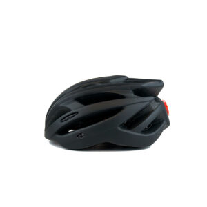 swisspro casco con luz de seguridad negro 0007 SWI600220